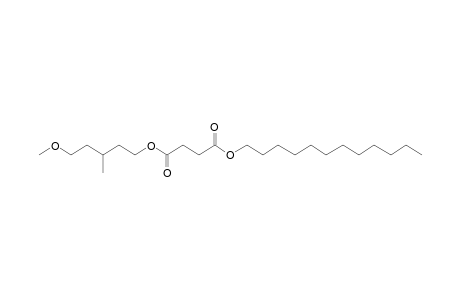 Succinic acid, dodecyl 5-methoxy-3-methylphenyl ester