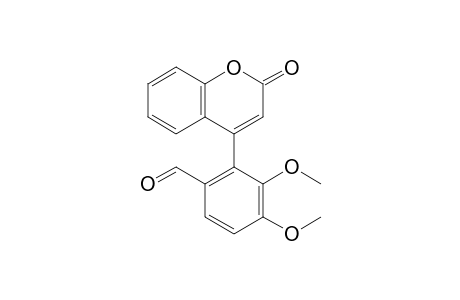 4-[2',3'-Dimethoxy-6'-formylphenyl]-coumarin