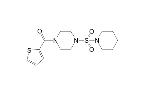 1-(1-Piperidinylsulfonyl)-4-(2-thienylcarbonyl)piperazine