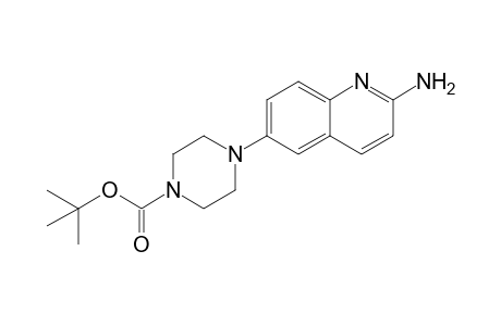 tert-Butyl 4-(2-aminoquinolin-6-yl)piperazine-1-carboxylate
