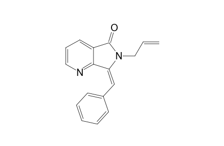 6-Allyl-7(E)-(benzylidene)-6,7-dihydropyrrolo[3,4-b]pyridin-5-one