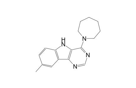 4-hexahydro-1H-azepin-1-yl-8-methyl-5H-pyrimido[5,4-b]indole
