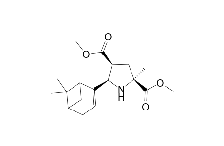 (2S,4S,5R)-5-(6,6-dimethyl-4-bicyclo[3.1.1]hept-3-enyl)-2-methyl-pyrrolidine-2,4-dicarboxylic acid dimethyl ester