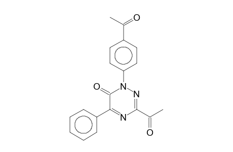 3-Acetyl-1-(4-acetylphenyl)-5-phenyl-1H-[1,2,4]triazin-6-one
