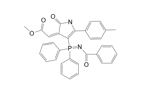 METHYL-(E)-[4-[BENZOYLIMINO-(DIPHENYL)-LAMBDA(5)-PHOSPHANYL]-2-OXO-5-(P-TOLYL)-2,3-DIHYDROPYRROL-3-YLIDENE]-ACETATE