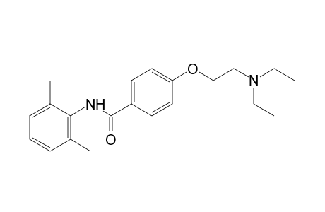 4-[2-(diethylamino)ethoxy]-2',6'-benzoxylidide