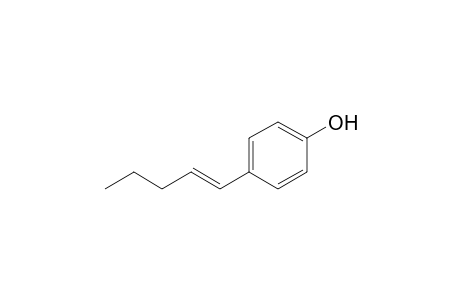 4-[(E)-pent-1-enyl]phenol