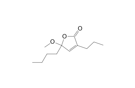 5-Butyl-5-methoxy-3-propyl-2-furanone