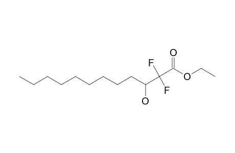 2,2-difluoro-3-hydroxy-lauric acid ethyl ester