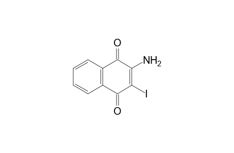 2-Amino-3-iodo-1,4-naphthoquinone