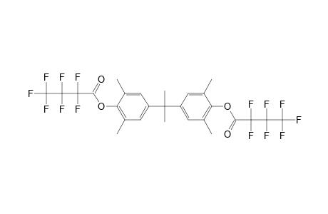 2,2-bis(3,5-Dimethyl-4-hydroxyphenyl)propane, bis(heptafluorobutyrate)