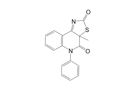 3a-Methyl-5-phenyl[1,3]thiazolo[5,4-c]quinoline-2,4(3aH,5H)-dione