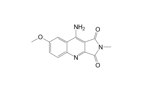9-Amimo-7-methoxy-2-methylpyrrolo[2,3-d]quinoline-1,3-dione
