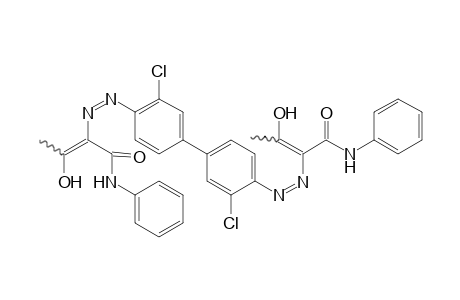 3,3'-Dichlorbenzidine=>(2 mol)acetoacetanilide