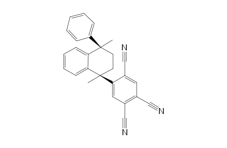 1,4-Dimethyl-4-phenyl-1-(2,4,5-tricyanophenyl)-1,2,3,4-tetrahydronaphthylene
