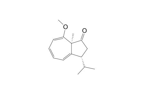 (3R,8aS)-3-isopropyl-8-methoxy-8a-methyl-2,3-dihydroazulen-1-one