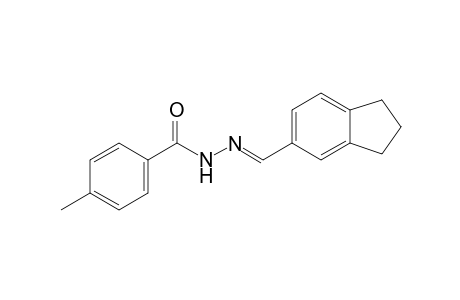 p-toluic acid, [(5-indanyl)methylene]hydrazide