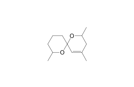 2,4,8-Trimethyl-1,7-dioxaspiro[5.5]undec-4-ene