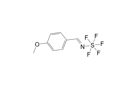 (4-Methoxybenzylidenimino)sulfur pentafluoride