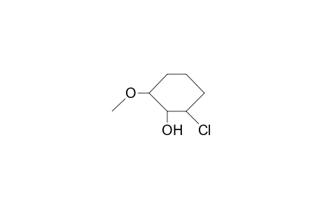 cis-3-Chloro-2-hydroxy-1-methoxycyclohexan