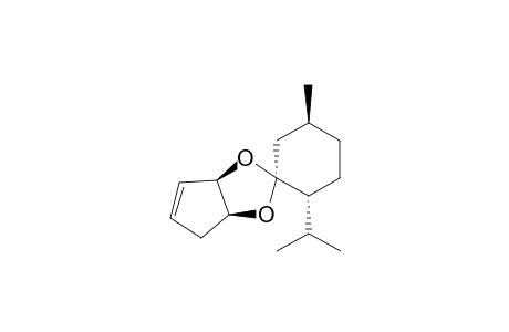 Spiro[1-Isopropyl-4-methylcyclohexane-2,3'-2',4'-dioxabicyclo[3.3.0]oct-6'-ene