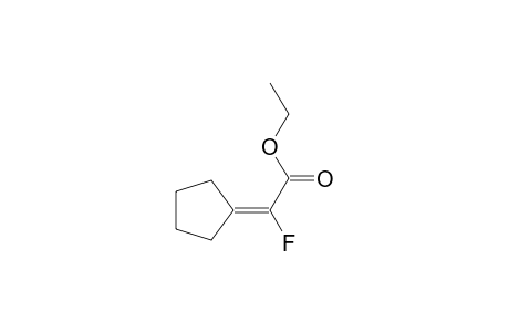 Ethyl .alpha.-fluorocyclopentylidene-acetate