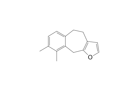 4H-Benzo[5,6]cyclohepta[1,2-b]furan, 5,10-dihydro-8,9-dimethyl-