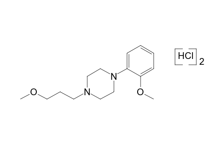1-(o-methoxyphenyl)-4-(3-methoxypropyl)piperazine, dihydrochloride