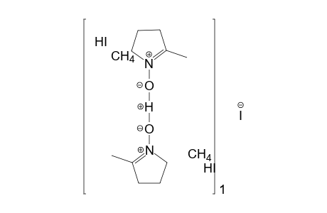 1,1'-Bis[5-iodomethyl-2-methyl-3,4-dihydro-5H-pyrrol-1-yloxy]hydro iodide salt