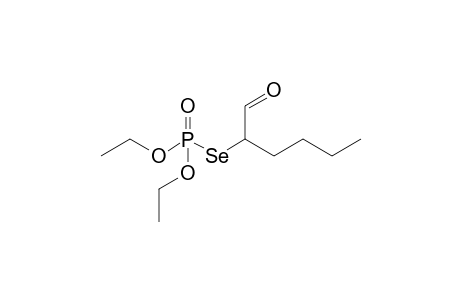 2-(Diethoxyphosphorylseleno)hexanal