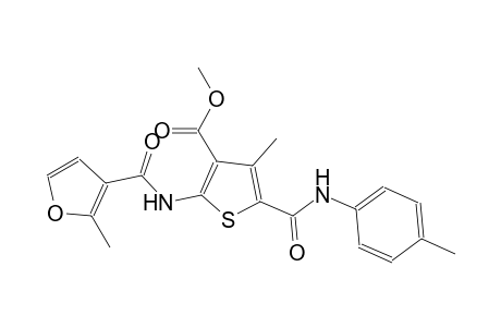 methyl 4-methyl-2-[(2-methyl-3-furoyl)amino]-5-(4-toluidinocarbonyl)-3-thiophenecarboxylate