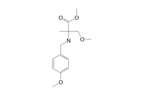 (+/-)-3-METHOXY-2-(4-METHOXYBENZYLAMINO)-2-METHYLPROPIONIC-ACID-METHYLESTER