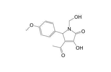 4-acetyl-3-hydroxy-1-(hydroxymethyl)-5-(4-methoxyphenyl)-1,5-dihydro-2H-pyrrol-2-one