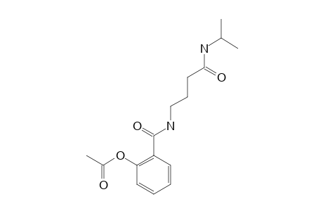 2-[3-(ISOPROPYLCARBAMOYL)-PROPYLCARBOMYL]-PHENYL-ACETATE