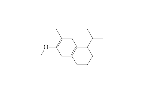 Naphthalene, 1,2,3,4,5,8-hexahydro-6-methoxy-7-methyl-1-(1-methylethyl)-, (.+-.)-