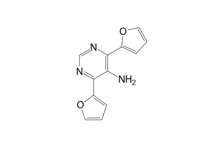 4,6-Di(2-furyl)-pyrimidin-5-amine
