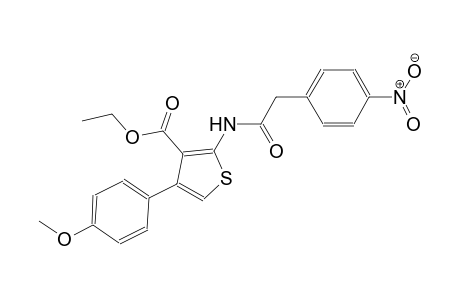 ethyl 4-(4-methoxyphenyl)-2-{[(4-nitrophenyl)acetyl]amino}-3-thiophenecarboxylate