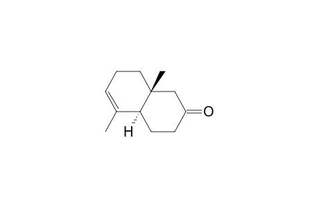 2(1H)-Naphthalenone, 3,4,4a,7,8,8a-hexahydro-5,8a-dimethyl-, (4aR-trans)-