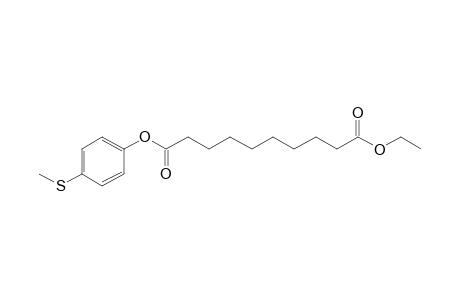 Sebacic acid, ethyl 4-methylthiobenzyl ester