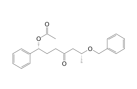 (1R,6R)-1-acetoxy-6-(benzyloxy)-1-phenylheptan-4-one