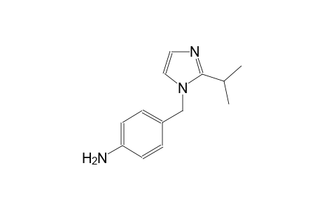 benzenamine, 4-[[2-(1-methylethyl)-1H-imidazol-1-yl]methyl]-
