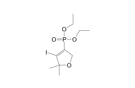 2,2-DIMETHYL-3-IODO-4-(DIETHYLPHOSPHONO)-2,5-DIHYDROFURANE