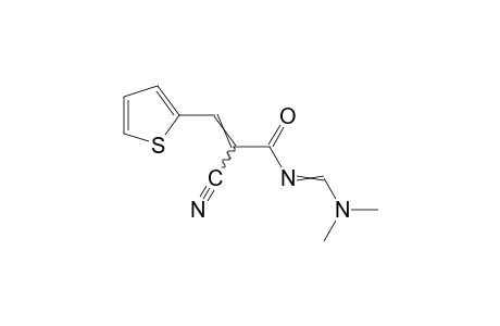 alpha-cyano-N-[(dimethylamino)methylene]-2-thiopheneacrylamide