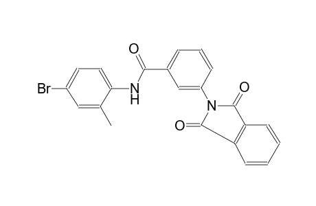 N-(4-bromo-2-methylphenyl)-3-(1,3-dioxo-1,3-dihydro-2H-isoindol-2-yl)benzamide