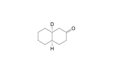 (4aR,8aS)-8a-deuterio-1,3,4,4a,5,6,7,8-octahydronaphthalen-2-one