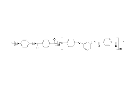 Poly(p-phenyleneterephthalamide-co-3,4'-diphenyletherterephthalamide)
