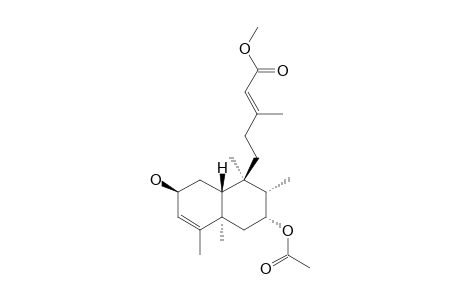 METHYL-7-ACETOXY-2-BETA-HYDROXYClERODA-3,13-DIEN-15-OATE