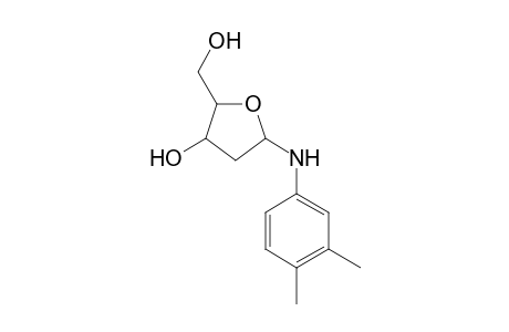 3-Tetrahydrofuranol, 5-[3,4-(dimethylphenyl)amino]-2-hydroxymethyl-