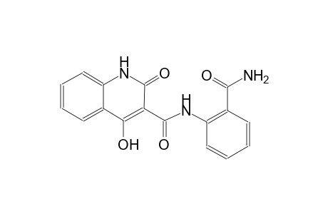 3-quinolinecarboxamide, N-[2-(aminocarbonyl)phenyl]-1,2-dihydro-4-hydroxy-2-oxo-