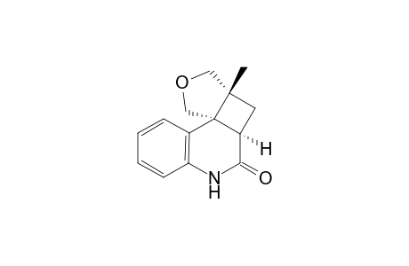 (3aR,4aR,10bR)-3a-Methyl-3,3a,4,4a-tetrahydro-1H-furo[3',4':2,3]cyclobuta[1,2-c]quinol-5(6H)-one